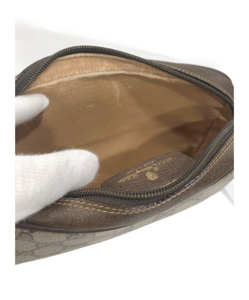 GUCCI（グッチ）GUCCI (グッチ) ショルダーバッグ ブラウン GG 116.02089の古着・服飾アイテム