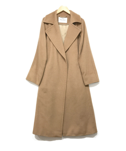 MaxMara（マックスマーラ）MaxMara (マックスマーラ) ガウンコート ベージュ サイズ:36 キャメルの古着・服飾アイテム