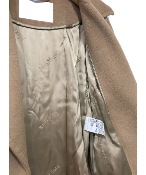 MaxMara（マックスマーラ）MaxMara (マックスマーラ) ガウンコート ベージュ サイズ:36 キャメルの古着・服飾アイテム