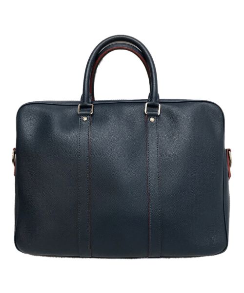 LOUIS VUITTON（ルイ ヴィトン）LOUIS VUITTON (ルイ ヴィトン) ポルトドキュマン・ヴォワヤージュ ネイビーの古着・服飾アイテム
