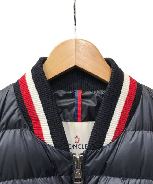 MONCLER（モンクレール）MONCLER (モンクレール) ダウンジャケット ネイビー サイズ:5の古着・服飾アイテム