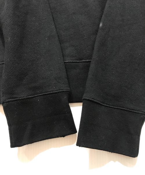 GUCCI（グッチ）GUCCI (グッチ) ロゴコットンスウェットシャツ ブラック サイズ:Lの古着・服飾アイテム