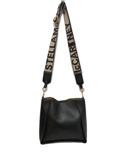 STELLA McCARTNEY（ステラマッカートニー）STELLA McCARTNEY (ステラマッカートニー) サークルロゴショルダーバッグ ブラックの古着・服飾アイテム