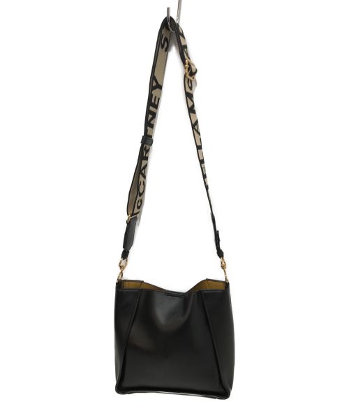 STELLA McCARTNEY（ステラマッカートニー）STELLA McCARTNEY (ステラマッカートニー) サークルロゴショルダーバッグ ブラックの古着・服飾アイテム