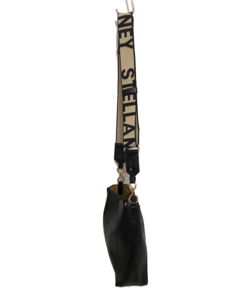 STELLA McCARTNEY（ステラマッカートニー）STELLA McCARTNEY (ステラマッカートニー) サークルロゴショルダーバッグ ブラックの古着・服飾アイテム