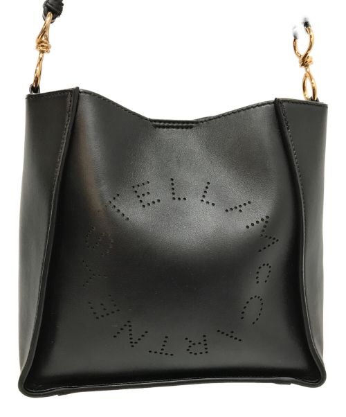 STELLA McCARTNEY（ステラマッカートニー）STELLA McCARTNEY (ステラマッカートニー) サークルロゴショルダーバッグ ブラックの古着・服飾アイテム