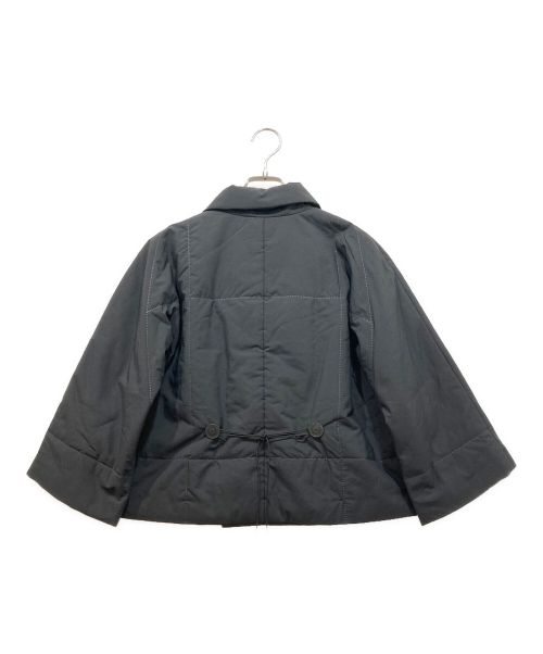 PLEATS PLEASE（プリーツプリーズ）PLEATS PLEASE (プリーツプリーズ) ショートパデットコート ブラック サイズ:3の古着・服飾アイテム