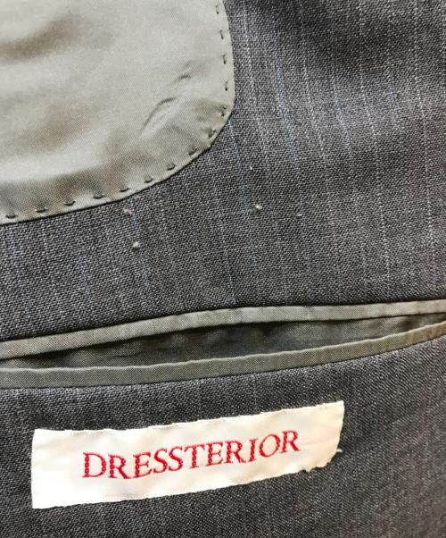 DRESSTERIOR（ドレステリア）DRESSTERIOR (ドレステリア) セットアップスーツ グレー×ブルー サイズ:46の古着・服飾アイテム
