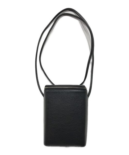 Aeta（アエタ）aeta (アエタ) PEBBLE GRAIN BOX SHOULDER ブラックの古着・服飾アイテム