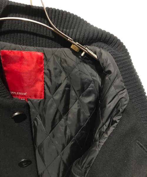 APPLEBUM（アップルバム）APPLEBUM (アップルバム) サンプリングメルトンジャケット ブラック サイズ:Ｍの古着・服飾アイテム