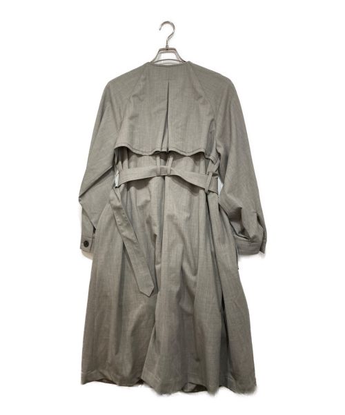 COLUMN（コラム）COLUMN (コラム) デザイントレンチコート グレー サイズ:38の古着・服飾アイテム