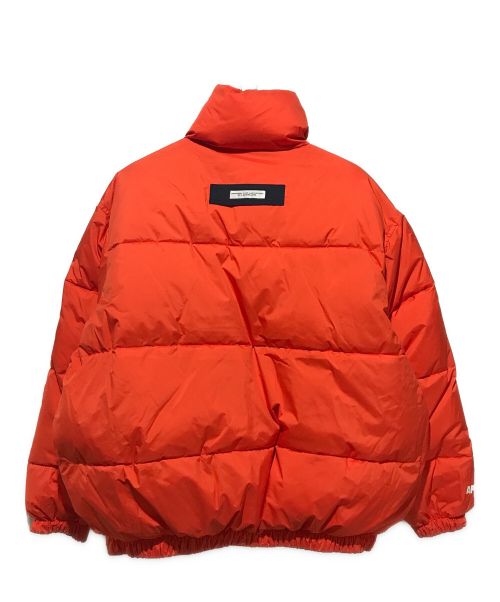 Aape BY A BATHING APE（エーエイプ バイ アベイシングエイプ）Aape BY A BATHING APE (エーエイプ バイ アベイシングエイプ) リバーシブル中綿ジャケット ネイビー×オレンジ サイズ:Sの古着・服飾アイテム