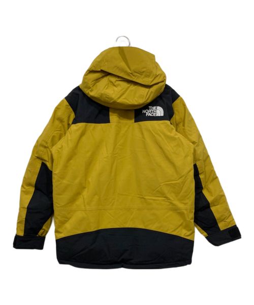 THE NORTH FACE（ザ ノース フェイス）THE NORTH FACE (ザ ノース フェイス) MOUNTAIN DOWN JACKET / マウンテンダウンジャケット イエロー×ブラック サイズ:XSの古着・服飾アイテム