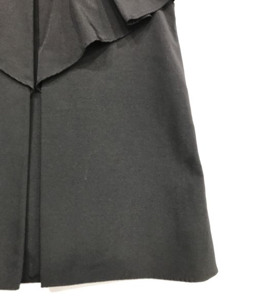 Heve（ヘイヴ）Heve (ヘイヴ) ラッフルグログラン トップス ブラック サイズ:FREEの古着・服飾アイテム