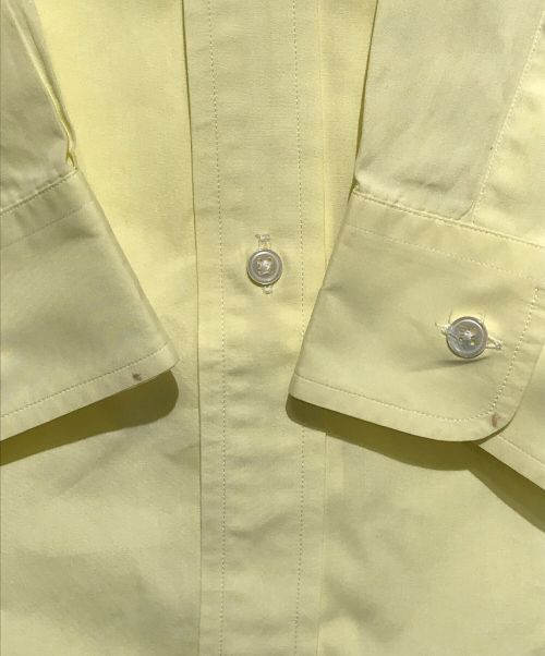 COMME des GARCONS SHIRT（コムデギャルソンシャツ）COMME des GARCONS SHIRT (コムデギャルソンシャツ) ボタンダウンシャツ イエロー サイズ:Mの古着・服飾アイテム