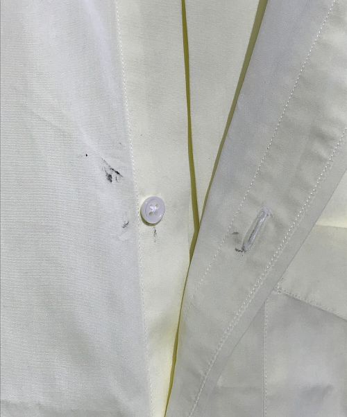 COMME des GARCONS SHIRT（コムデギャルソンシャツ）COMME des GARCONS SHIRT (コムデギャルソンシャツ) ボタンダウンシャツ イエロー サイズ:Mの古着・服飾アイテム