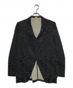 COMME des GARCONS HOMME PLUSコムデギャルソンオムプリュス）の古着「ジャガードテーラードジャケット」｜ネイビー