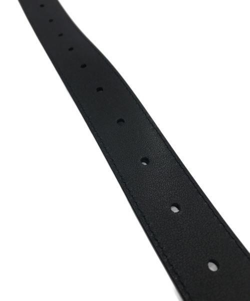 BALENCIAGA（バレンシアガ）BALENCIAGA (バレンシアガ) BBロゴバックルベルト ブラックの古着・服飾アイテム