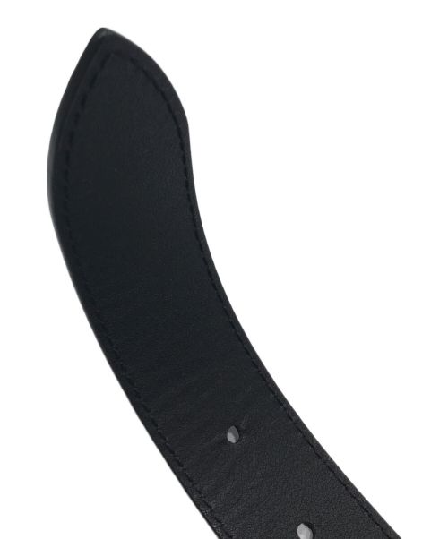 BALENCIAGA（バレンシアガ）BALENCIAGA (バレンシアガ) BBロゴバックルベルト ブラックの古着・服飾アイテム