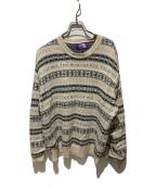 THE NORTH FACEザ ノース フェイス）の古着「GORE-TEX INFINIUM Fair Isle Sweater」｜ベージュ
