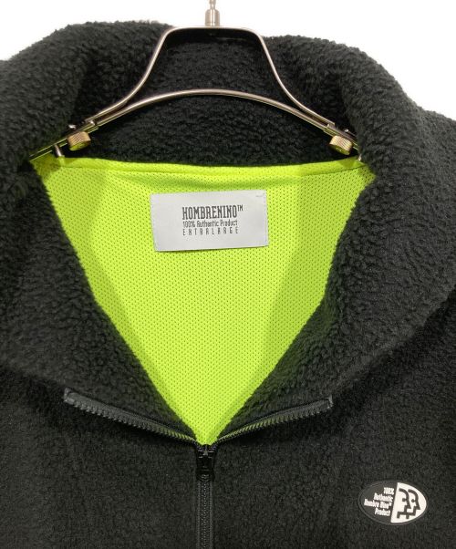 Hombre Nino（オンブレニーニョ）Hombre Nino (オンブレニーニョ) ハーフジップフリース ブラック サイズ:LLの古着・服飾アイテム