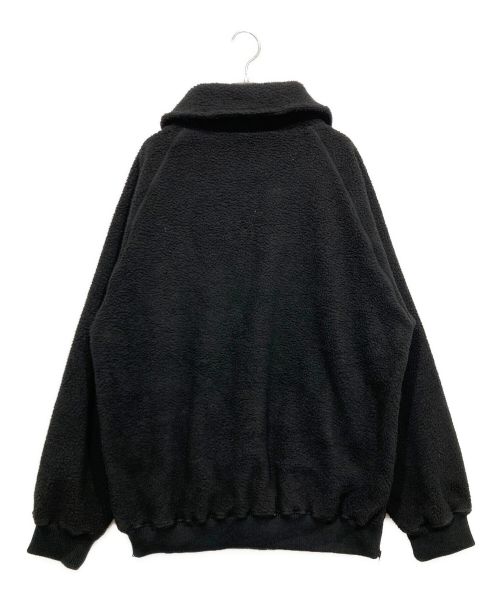 Hombre Nino（オンブレニーニョ）Hombre Nino (オンブレニーニョ) ハーフジップフリース ブラック サイズ:LLの古着・服飾アイテム