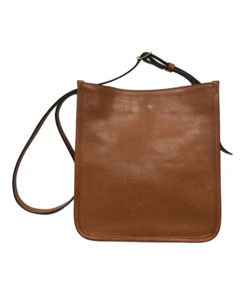 SLOW & CO（スロウ）SLOW & CO (スロウ) bono square shoulder bag M ブラウンの古着・服飾アイテム