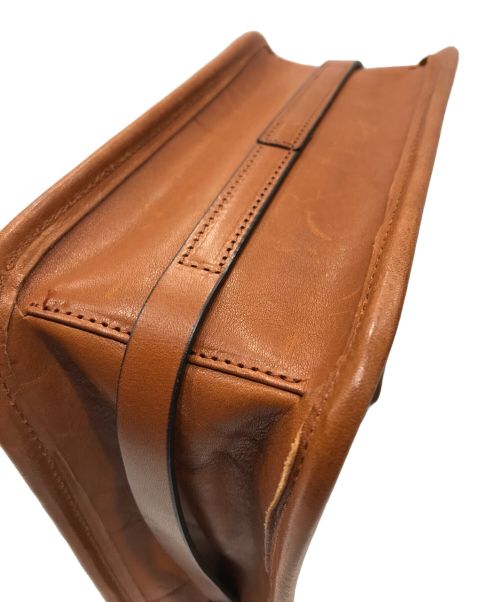 SLOW & CO（スロウ）SLOW & CO (スロウ) bono square shoulder bag M ブラウンの古着・服飾アイテム