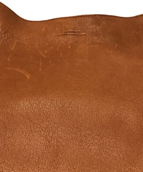 SLOW & CO（スロウ）SLOW & CO (スロウ) bono square shoulder bag M ブラウンの古着・服飾アイテム