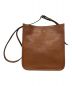 SLOW & CO (スロウ) bono square shoulder bag M ブラウン：11000円