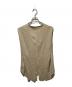 L'Appartement (アパルトモン) R JUBILEE Big Rib Henly Neck Tops ネック ノースリーブ カットソー ベージュ サイズ:F：5000円