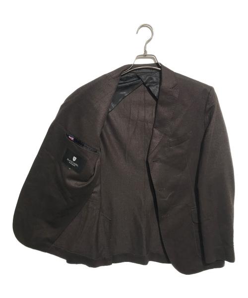 BLACK LABEL CRESTBRIDGE（ブラックレーベル クレストブリッジ）BLACK LABEL CRESTBRIDGE (ブラックレーベル クレストブリッジ) テーラードジャケット ブラウン サイズ:Mの古着・服飾アイテム