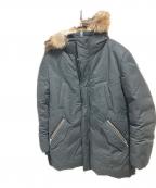 mackageマッカージュ）の古着「ラビットファーダウンジャケット」｜ブラック