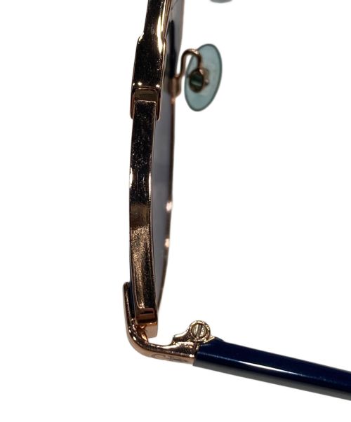 Dior（ディオール）Dior (ディオール) サングラス ネイビー×ゴールド サイズ:48□22-140の古着・服飾アイテム