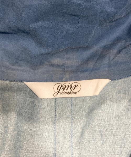 YACCO MARICARD（ヤッコマリカルド）YACCO MARICARD (ヤッコマリカルド) 切替デニムコート インディゴ サイズ:不明の古着・服飾アイテム