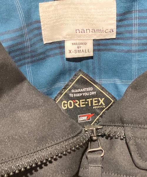 nanamica（ナナミカ）nanamica (ナナミカ) 2L GORE-TEX Hooded Coat ブラック サイズ:XSの古着・服飾アイテム
