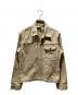 Wrangler（ラングラー）の古着「33MJZ復刻コットンサテンジャケット」｜ベージュ