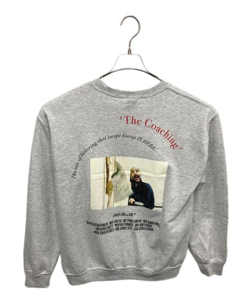 Huber Store（ヒューバーストア）HUBER STORE (フーバーストア) The Coaching Crewneck Sweatshirt（ザ　コーチング　クルーネック　スウェットシャツ） グレー サイズ:Mの古着・服飾アイテム