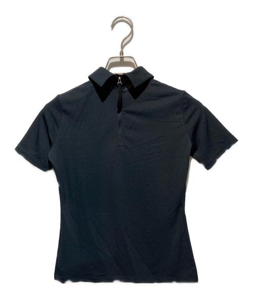 DESCENTE GOLF（デサントゴルフ）DESCENTE GOLF (デサントゴルフ) 鹿の子ポロシャツ ネイビー サイズ:XSの古着・服飾アイテム