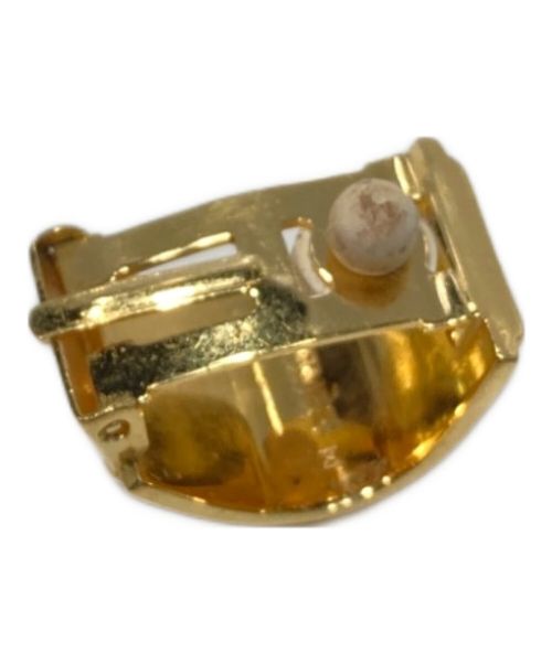 HERMES（エルメス）HERMES (エルメス) エマイユイヤリング ゴールド(色)の古着・服飾アイテム