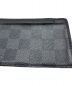 中古・古着 LOUIS VUITTON (ルイ ヴィトン) グラフィット コインカードケース ブラック：20000円