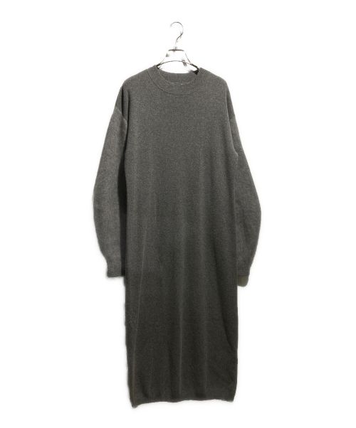 L'appartement（アパルトモン）L'appartement (アパルトモン) Combination Knit Onepiece グレー サイズ:FREEの古着・服飾アイテム