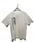 WTAPSダブルタップス）の古着「GPS tシャツ」｜ホワイト
