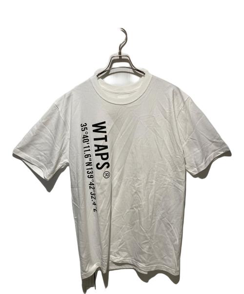 WTAPS（ダブルタップス）WTAPS (ダブルタップス) GPS tシャツ ホワイト サイズ:X03の古着・服飾アイテム