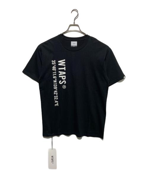 WTAPS（ダブルタップス）WTAPS (ダブルタップス) GPS tシャツ ブラック サイズ:3 未使用品の古着・服飾アイテム