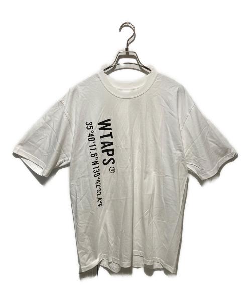 WTAPS（ダブルタップス）WTAPS (ダブルタップス) GPS tシャツ ホワイト サイズ:X04の古着・服飾アイテム