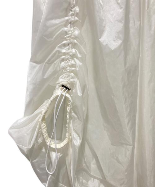 MECRE（メクル）MECRE (メクル) バルーンシアープルオーバーブラウス アイボリー サイズ:ＦＲＥＥの古着・服飾アイテム