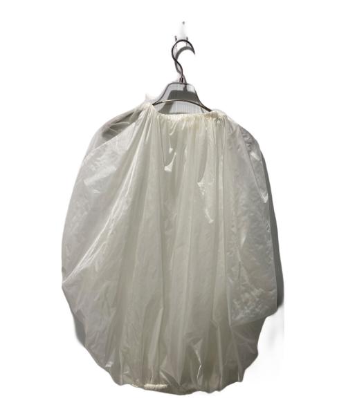 MECRE（メクル）MECRE (メクル) バルーンシアープルオーバーブラウス アイボリー サイズ:ＦＲＥＥの古着・服飾アイテム