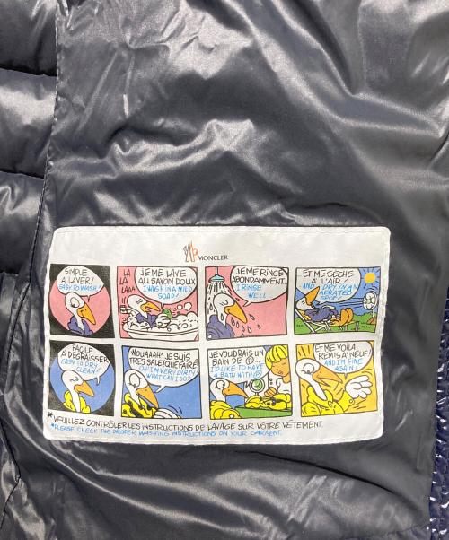 MONCLER（モンクレール）MONCLER (モンクレール) BADYFUR（バディエフ） ネイビーの古着・服飾アイテム