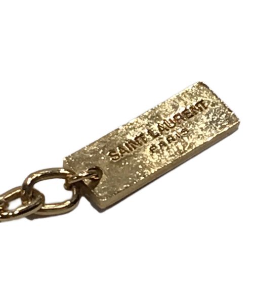 Saint Laurent Paris（サンローランパリ）Saint Laurent Paris (サンローランパリ) モノグラムブレスレット ゴールドの古着・服飾アイテム
